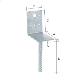 COLUMN SHOE TYPE L