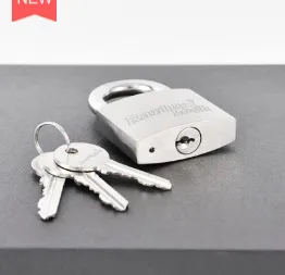 Rarlux Custom Anti-Theft Durable Heavy-Duty 304 Stainless Steel Padlock with 3 Brass Keys Eco-Friendly