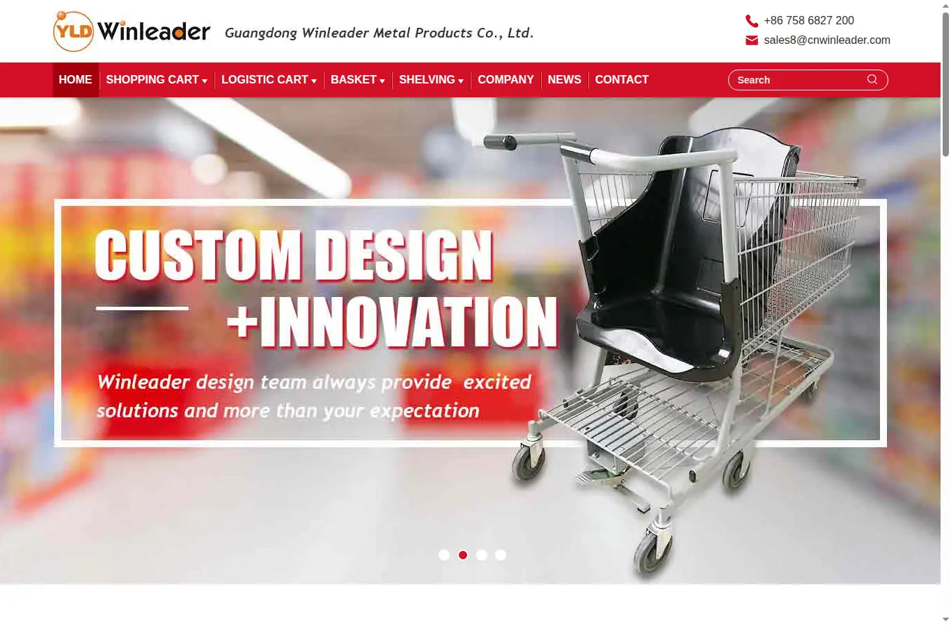 gdwinleader.com homepage screenshot