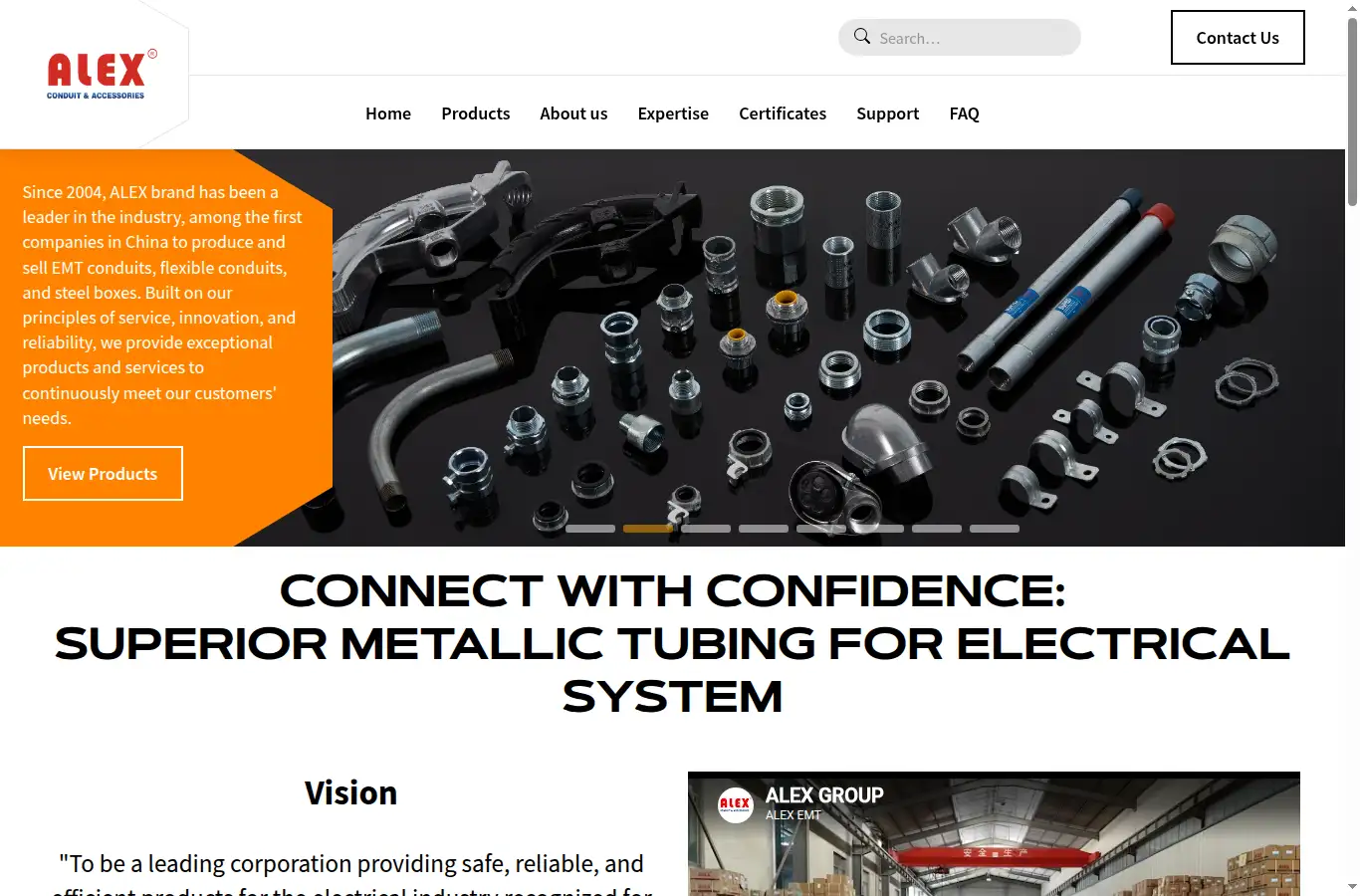 alexcity.biz homepage screenshot