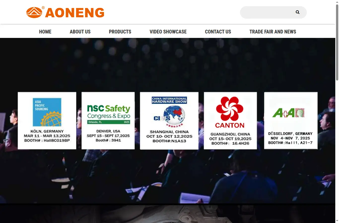 aonenglight.com homepage screenshot