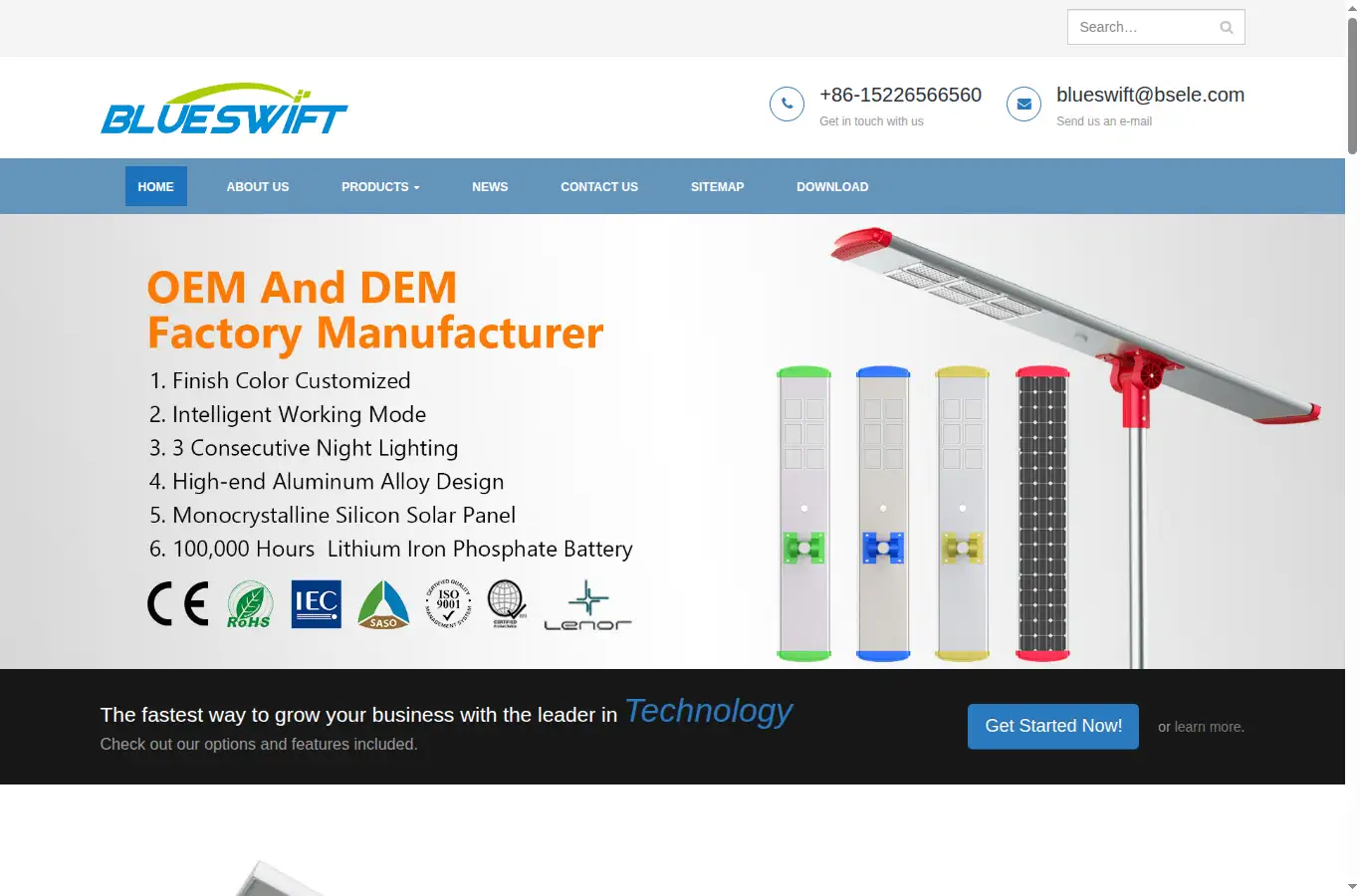 bsele.com homepage screenshot