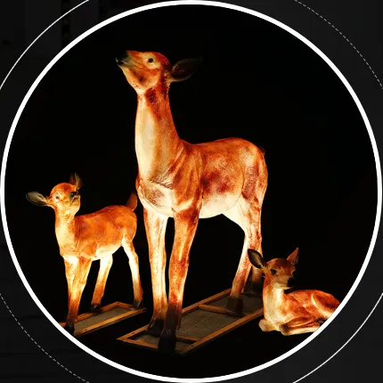 LED FRP Sculpture light