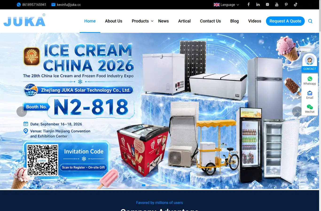 juka.cc homepage screenshot