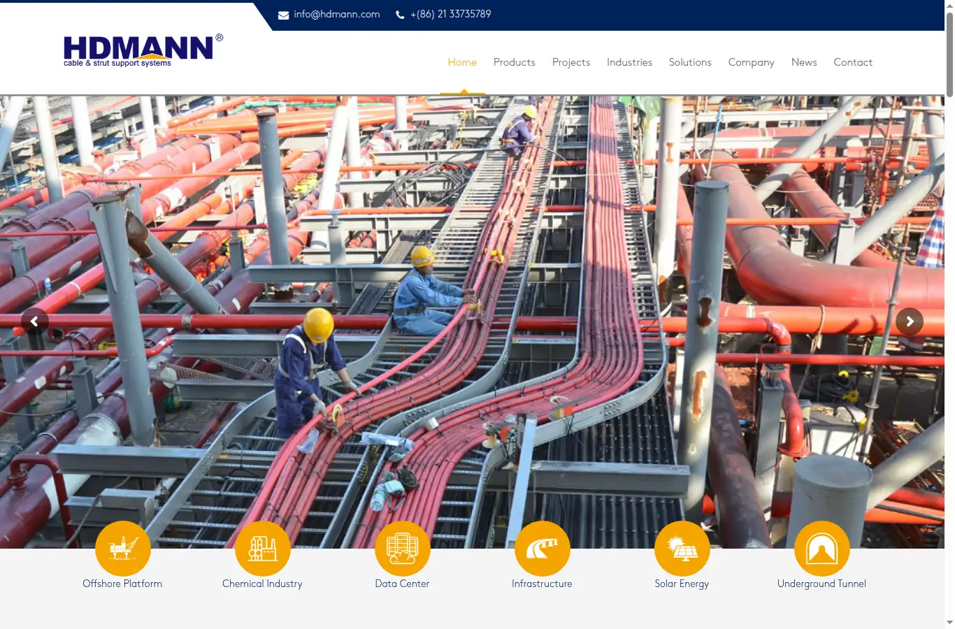 hdmann.com homepage screenshot