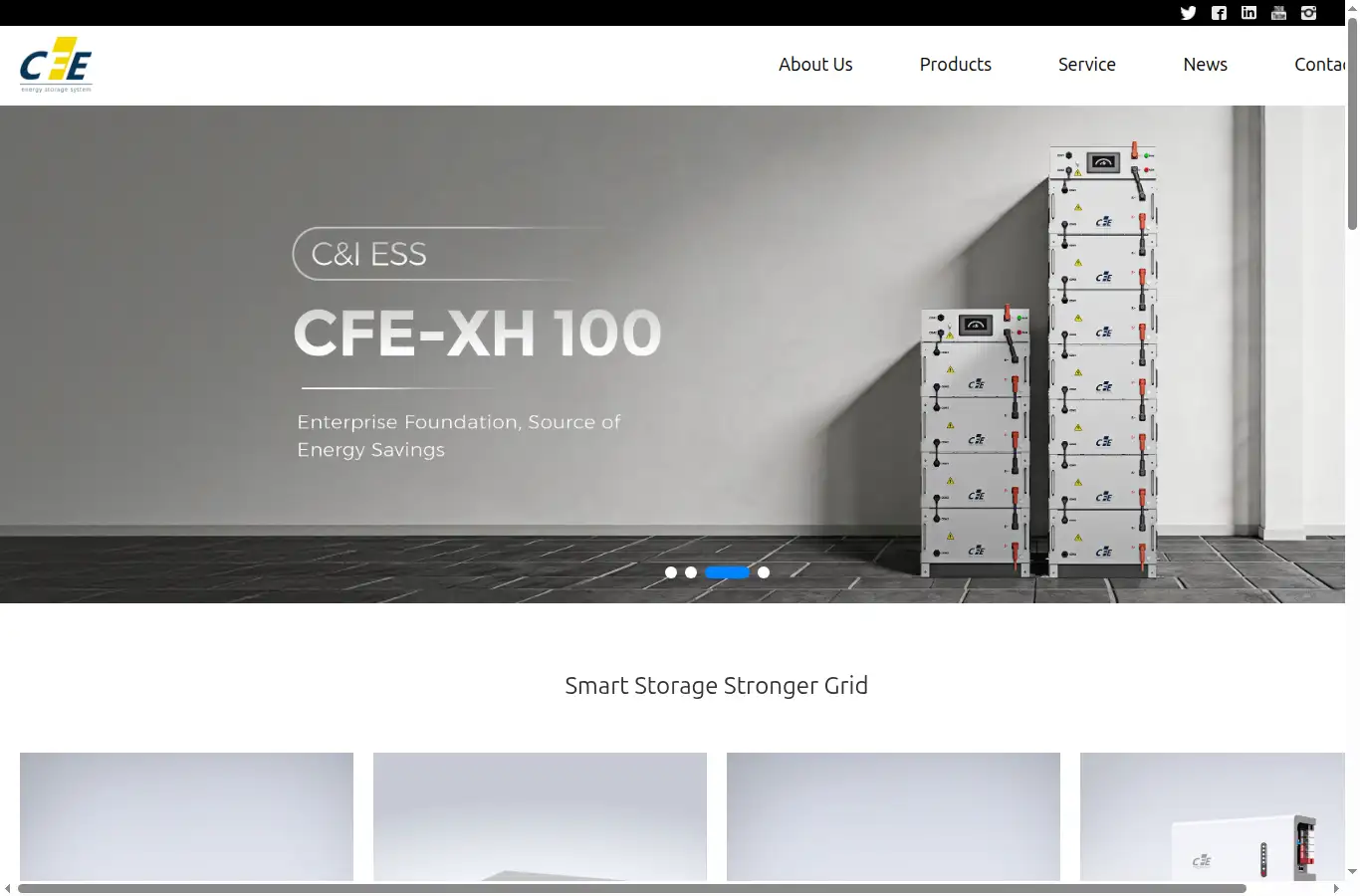 cfenergygroup.com homepage screenshot