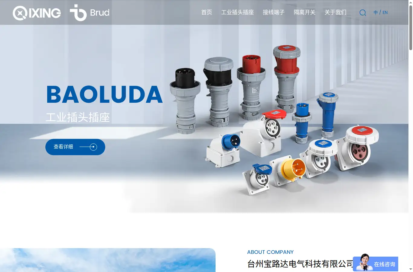 qixing.cc homepage screenshot