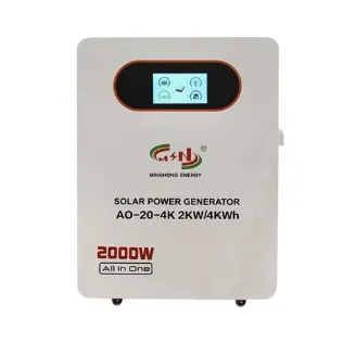 Portable Solar Power 2000w 4kwh All-in-one Energy Storage Battery