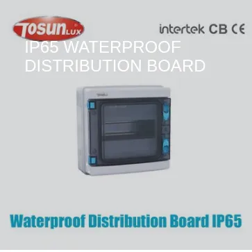 IP65 Waterproof Distribution Board