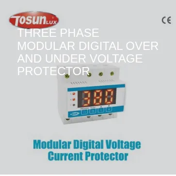 Three Phase Modular Digital Over and Under Voltage Protector