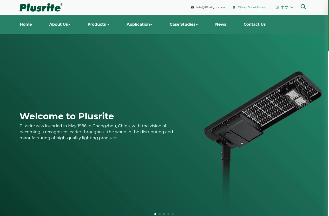 plusrite.com homepage screenshot