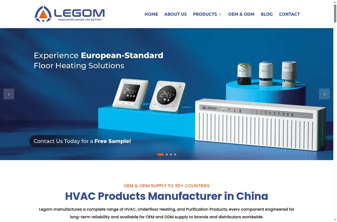 legomsmart.com homepage screenshot
