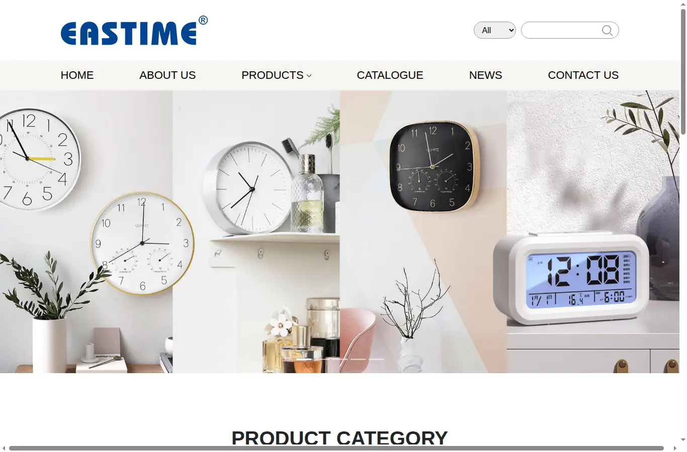 eastime.cn homepage screenshot