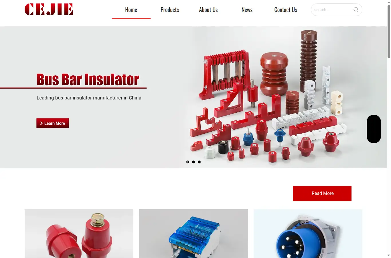cejie.cn homepage screenshot