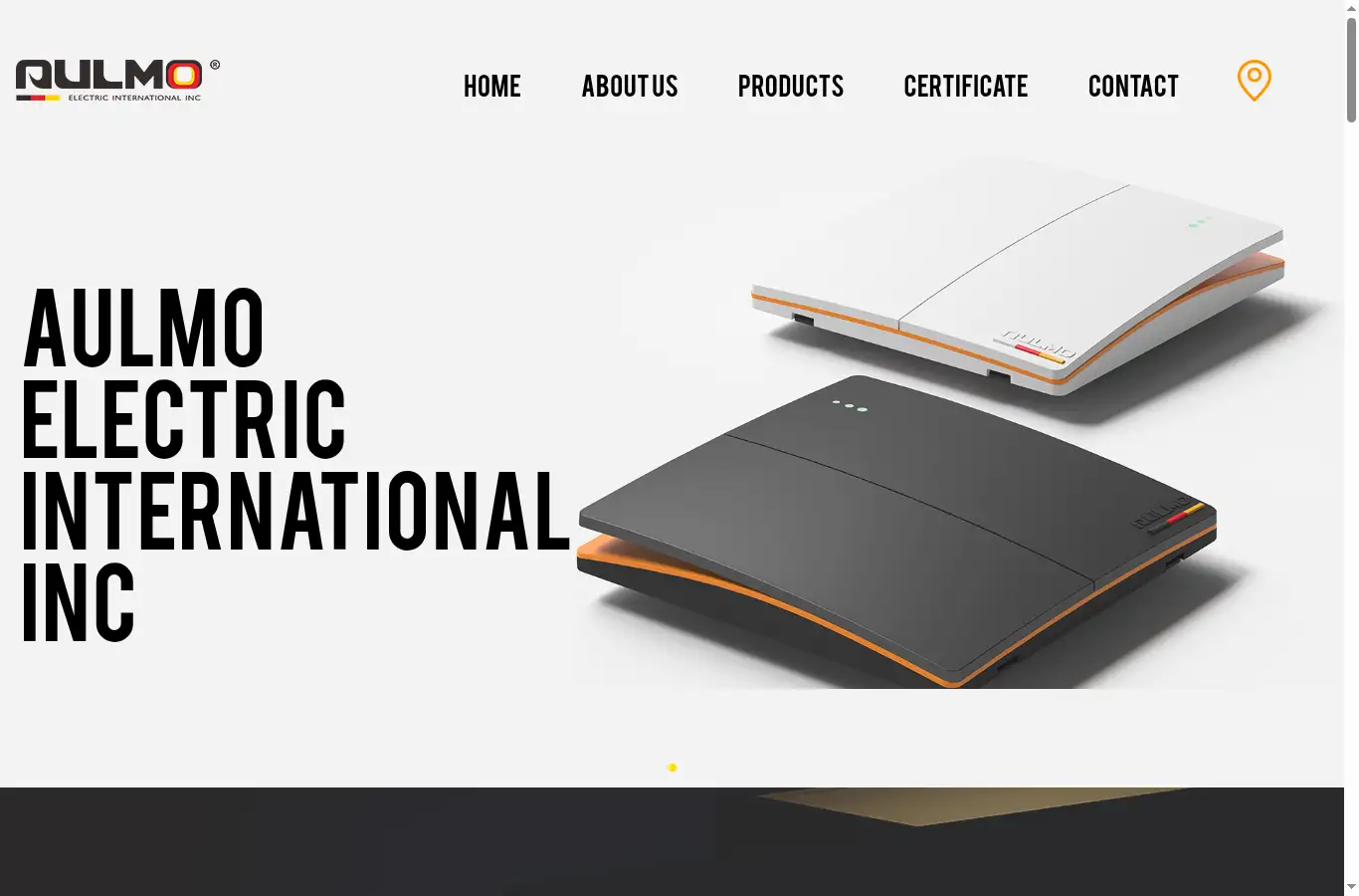 aulmo.com homepage screenshot