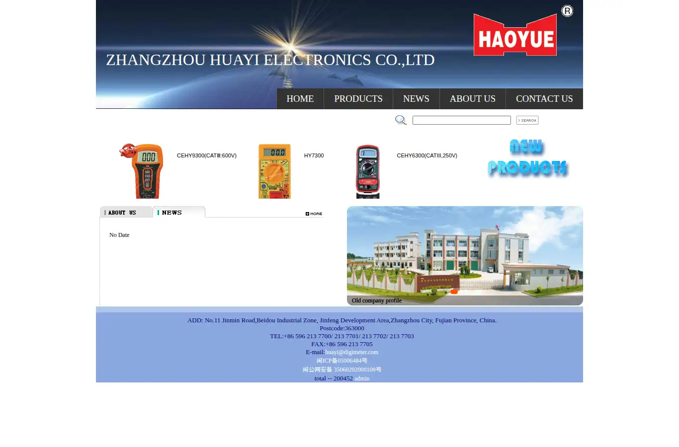 digimeter.com homepage screenshot
