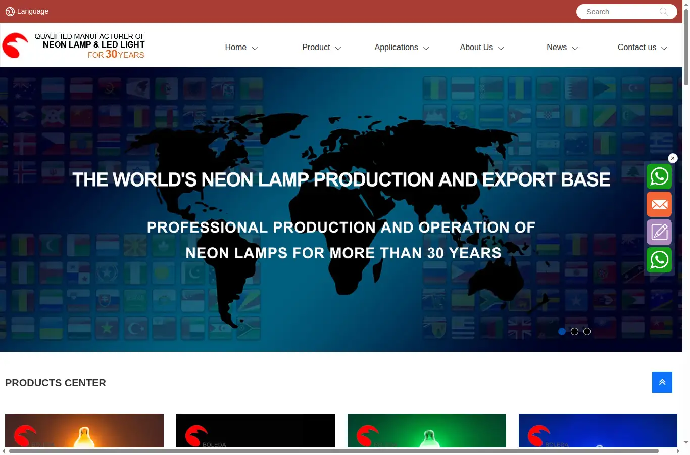 cnboleda.com homepage screenshot