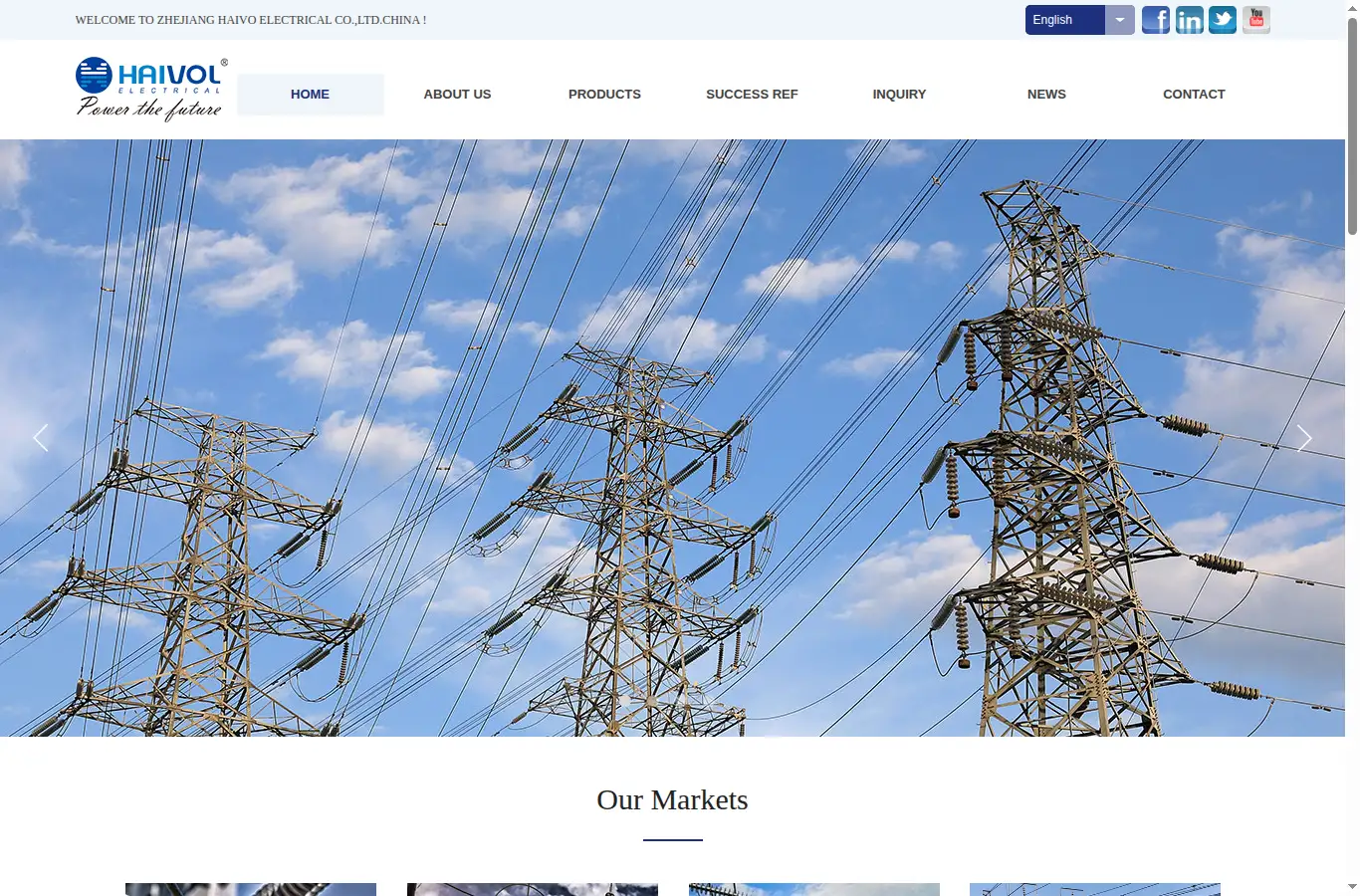 chinahaivo.com homepage screenshot