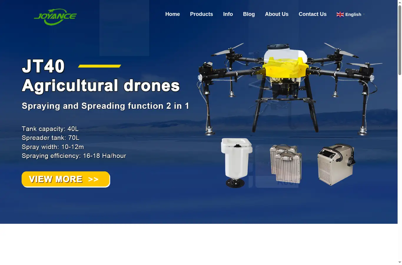 joyance.tech homepage screenshot
