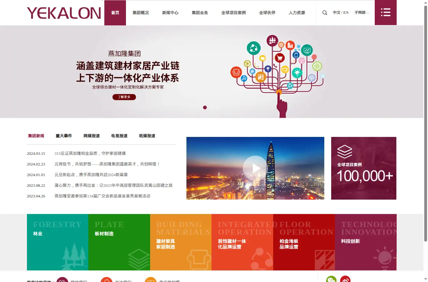yekalon.com.cn homepage screenshot