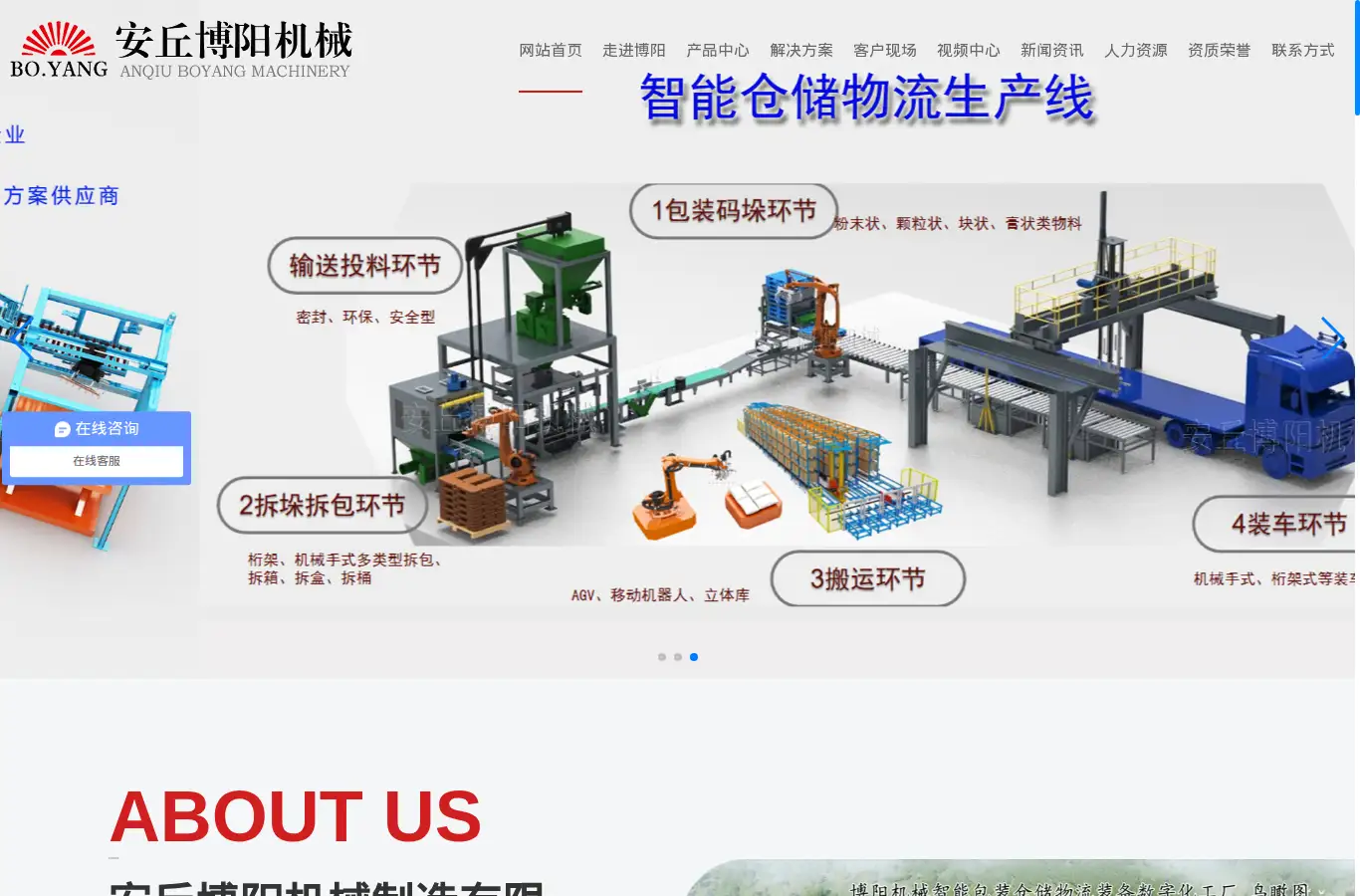 aqbyjx.com homepage screenshot