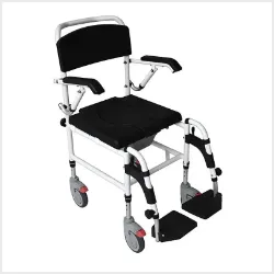 RE262L Aluminum shower commode chair