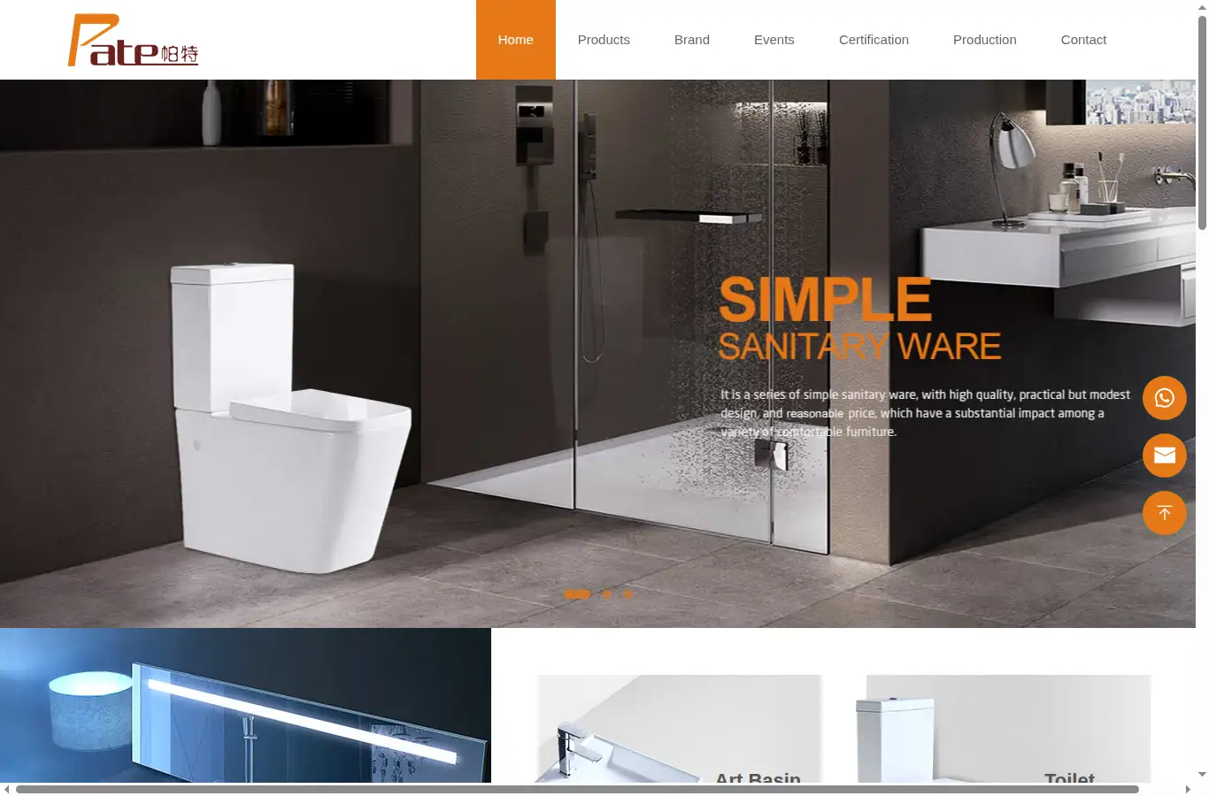 cz-pate.com homepage screenshot