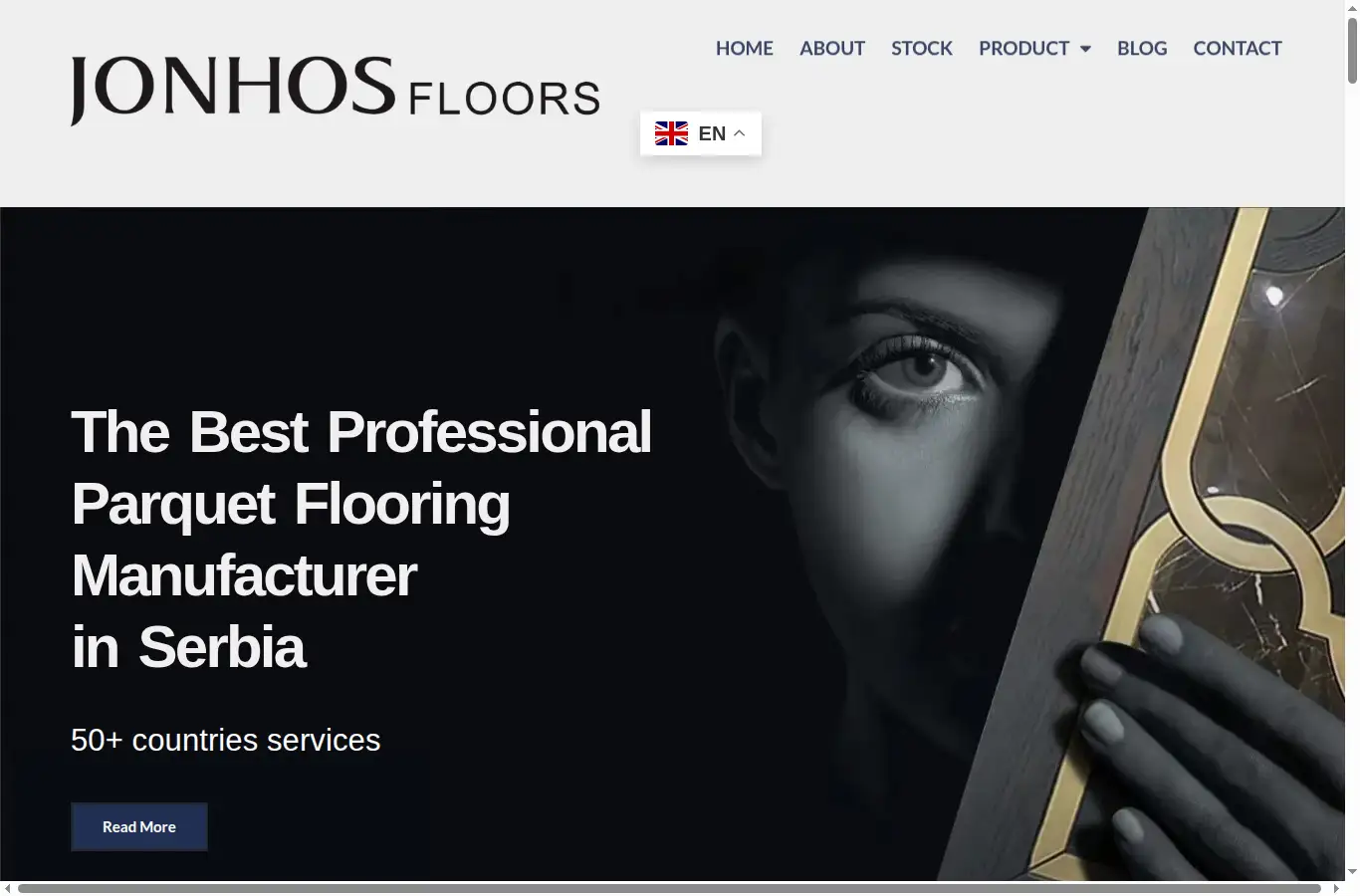 urflooring.com homepage screenshot