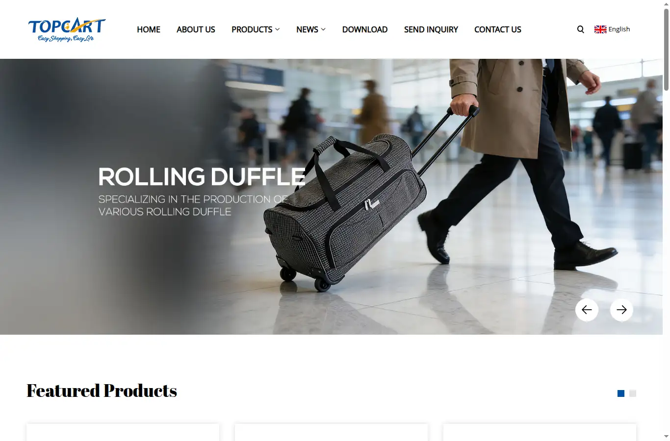 topcart.cn homepage screenshot