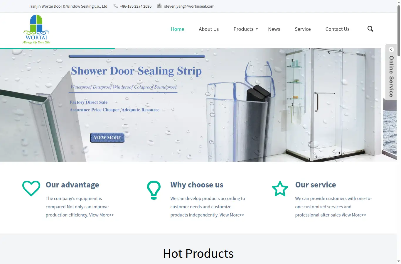 wortaiseal.com homepage screenshot