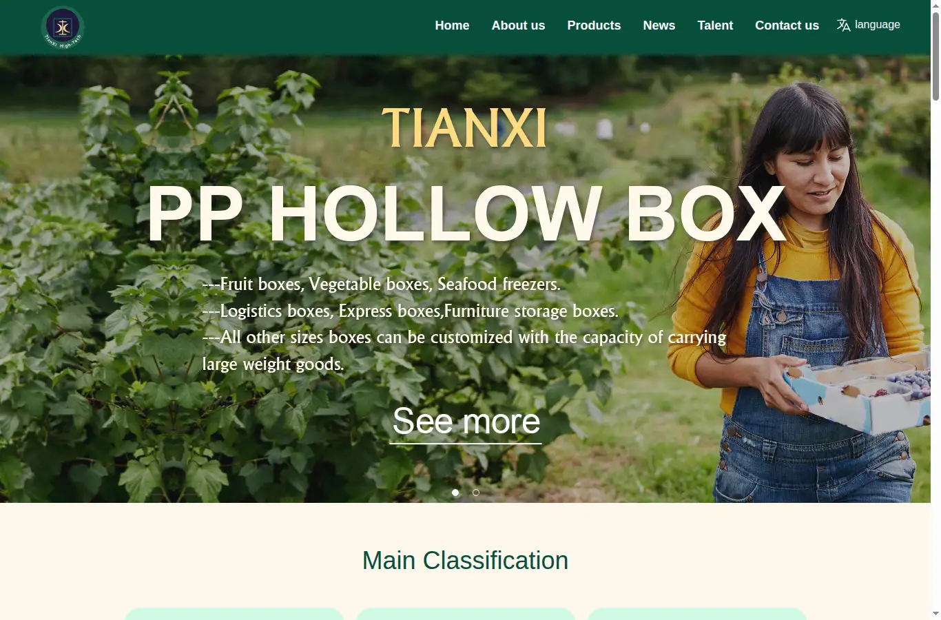 txeasypackage.com homepage screenshot