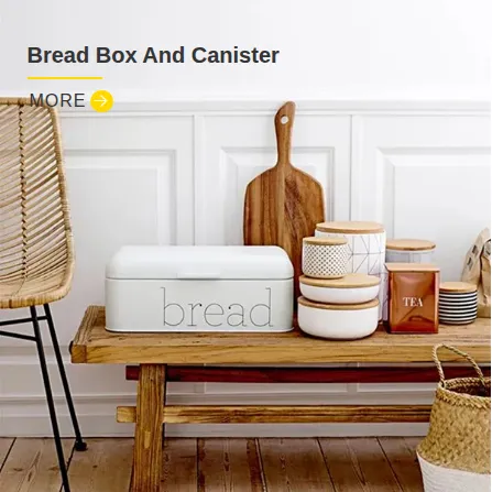 Bread Box And Canister