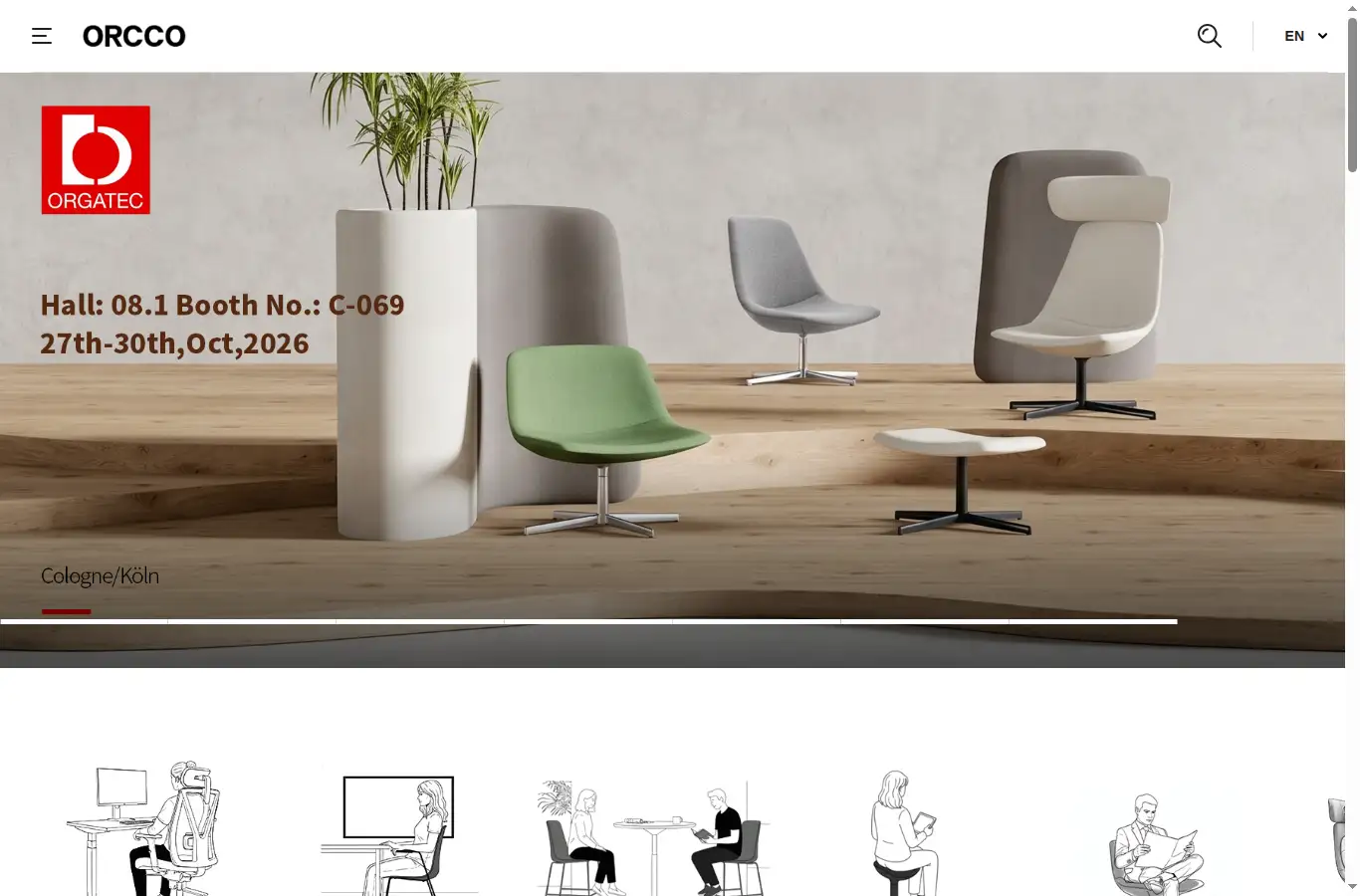 orcco.net homepage screenshot