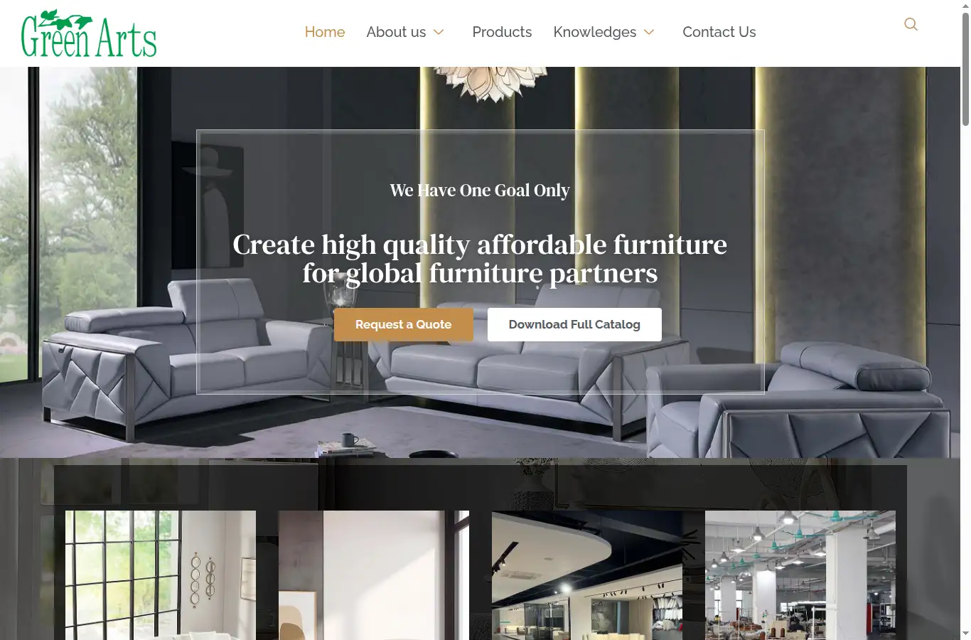 gpsfurniture.net homepage screenshot