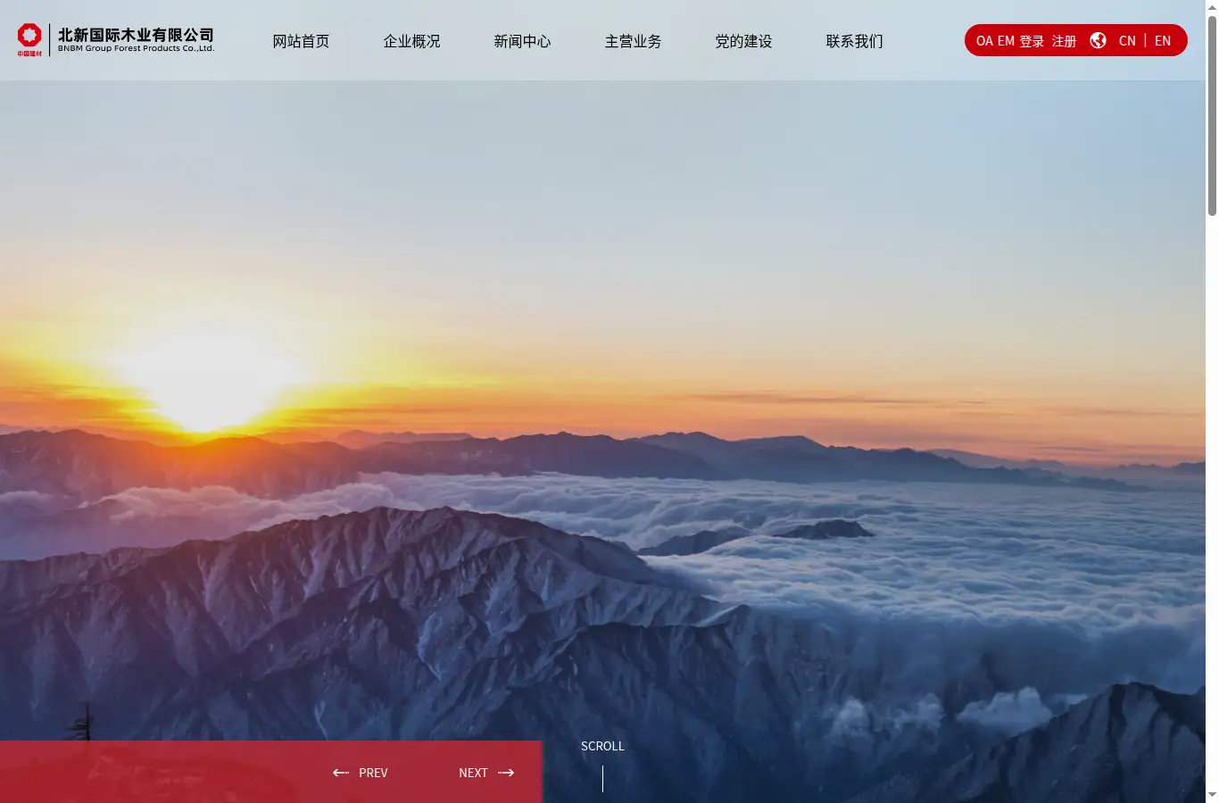 bnbmf.com homepage screenshot