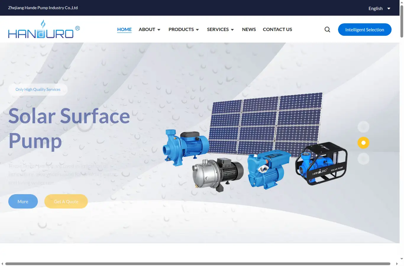 handuro.com homepage screenshot