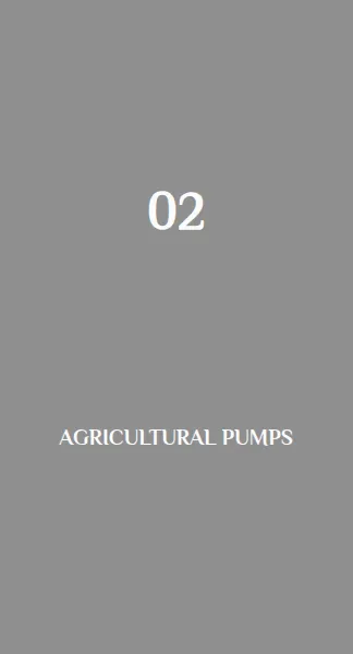 Agricultural Pumps