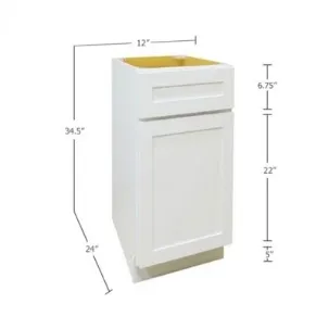 12 Inch Base Cabinet