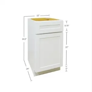 15 Inch Base Cabinet