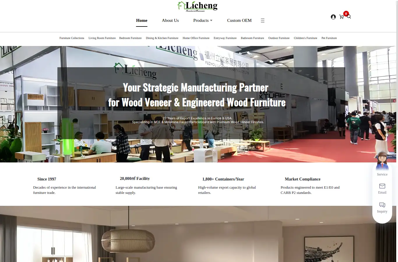 licheng-china.com homepage screenshot