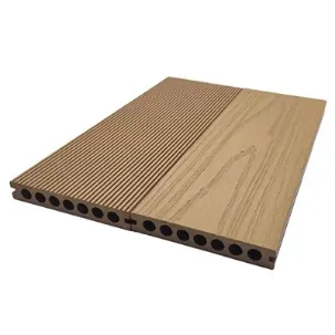 3D Embossed Teak Wpc Decking Outdoor Wpc Decking