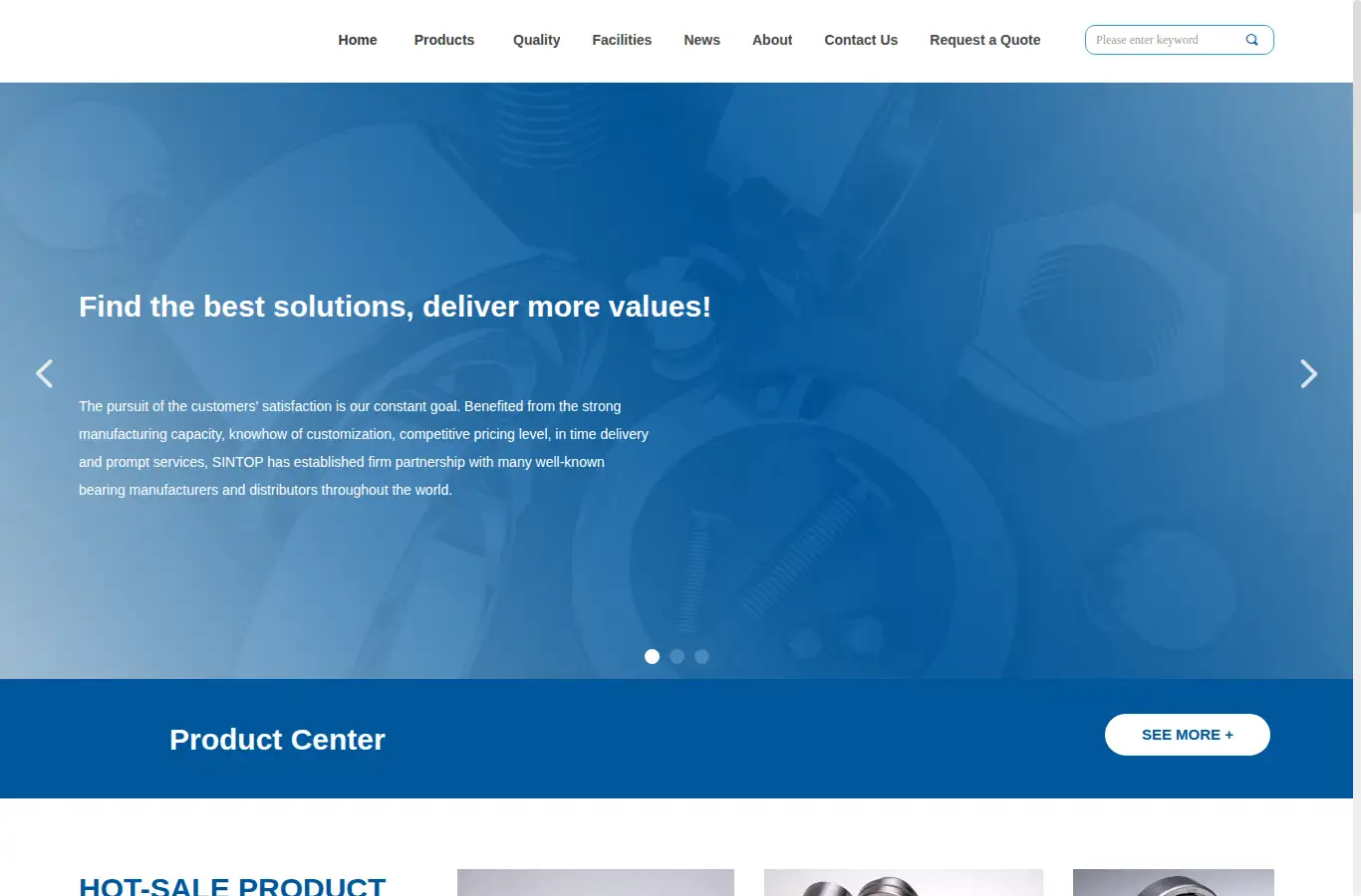 sintopcn.com homepage screenshot